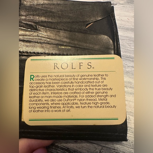 NWT Rolfs | Men’s Cowhide Wallet - Picture 6 of 11